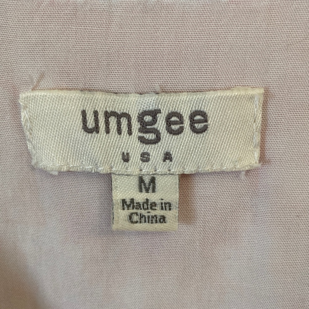 Umgee White Tunic with Pink & Gold Medallion Print - Picture 2 of 10
